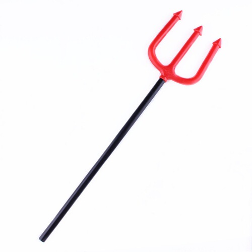 COS Halloween props calf fork devil fork small ax sickle red devil fork small fork