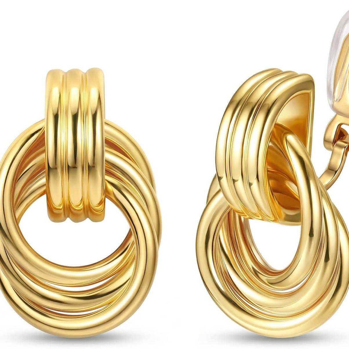 elegant geometric earrings