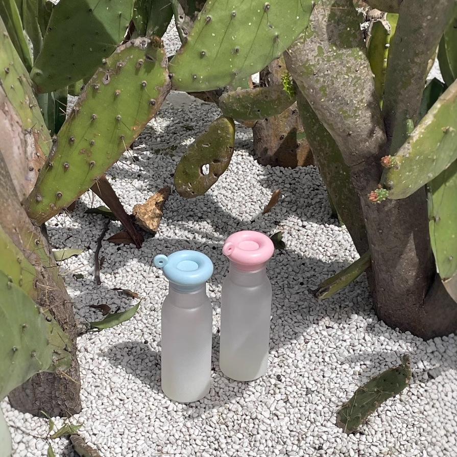 塑料杯夏天杯水杯运动水杯Tritan水杯甜甜圈杯来图定制企业文创