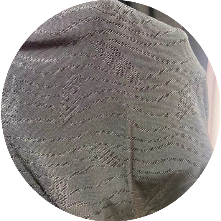 Hielo Seda hojas patrón de onda jacquard artesanía tejido de punto Comercio exterior pañuelo máscara protección solar manga de hielo protección solar ropa de tela