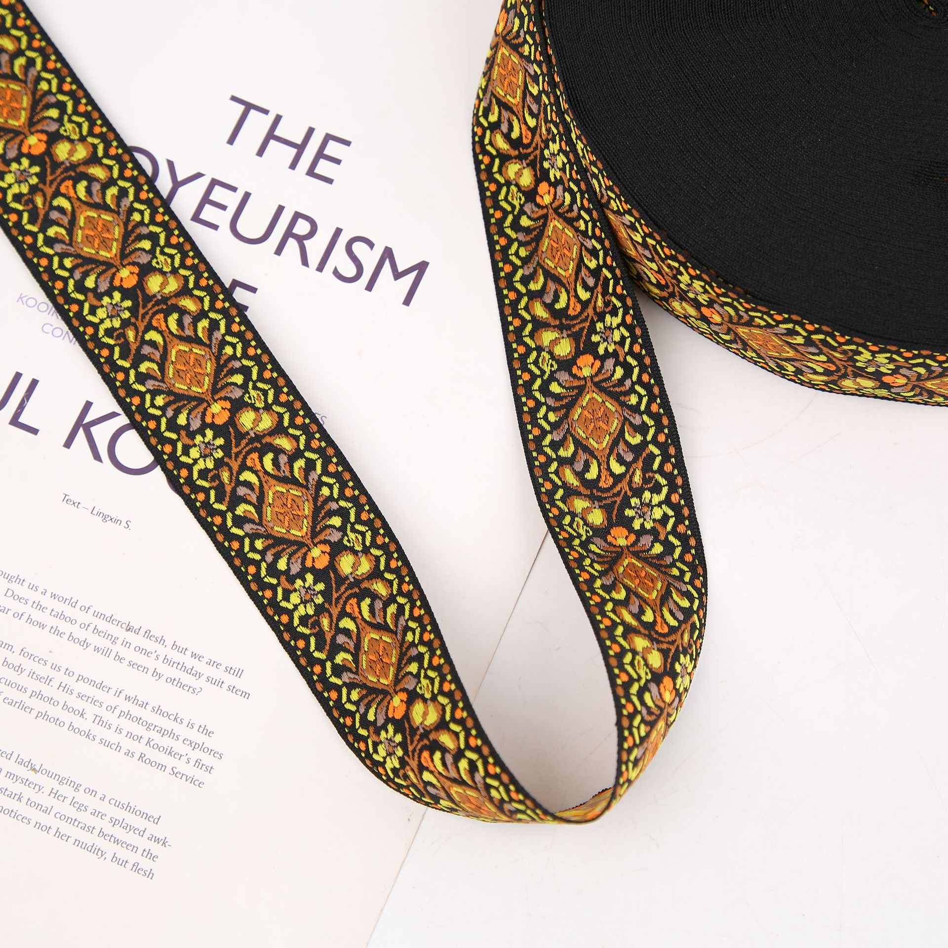 3.0cm民族风提花带