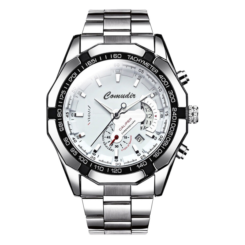 Reloj de movimiento automático de una pieza Calendario de hombre impermeable luminoso reloj no mecánico dial grande transfronterizo nuevo