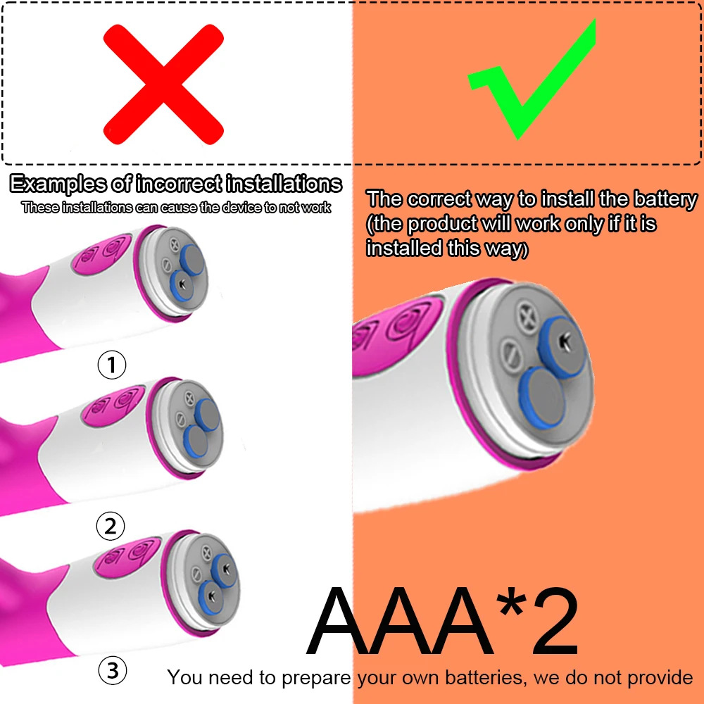 Rabbit Vibrator With 30 Frequencies For G-spot Stimulation_voghion.com