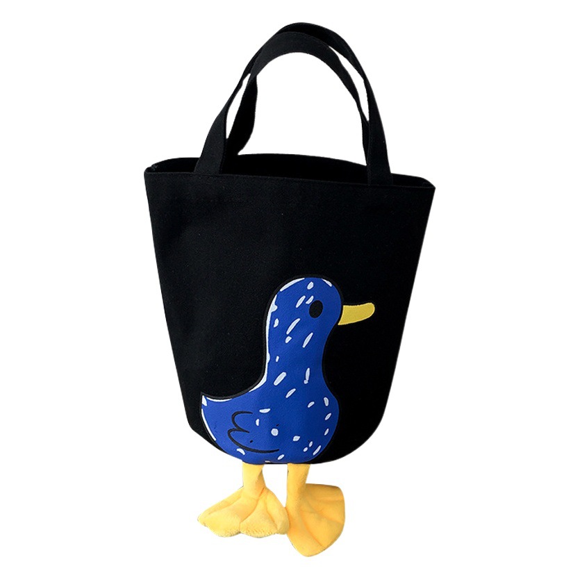 Japonés lonchera bolsa bolso Oficina trabajador bolsa de almuerzo estudiante de la escuela primaria lindo Portátil Bolsa de lona bolsa de Almuerzo