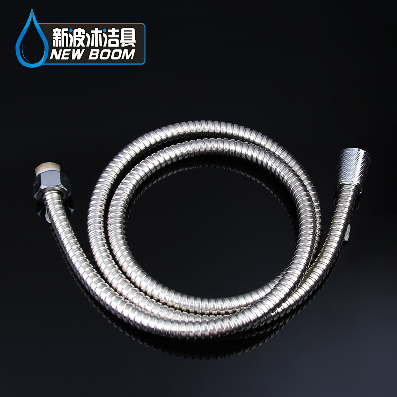 1.5米全塑防爆淋浴管 不锈钢抛光花洒软管 防腐蚀耐用加密淋浴管
