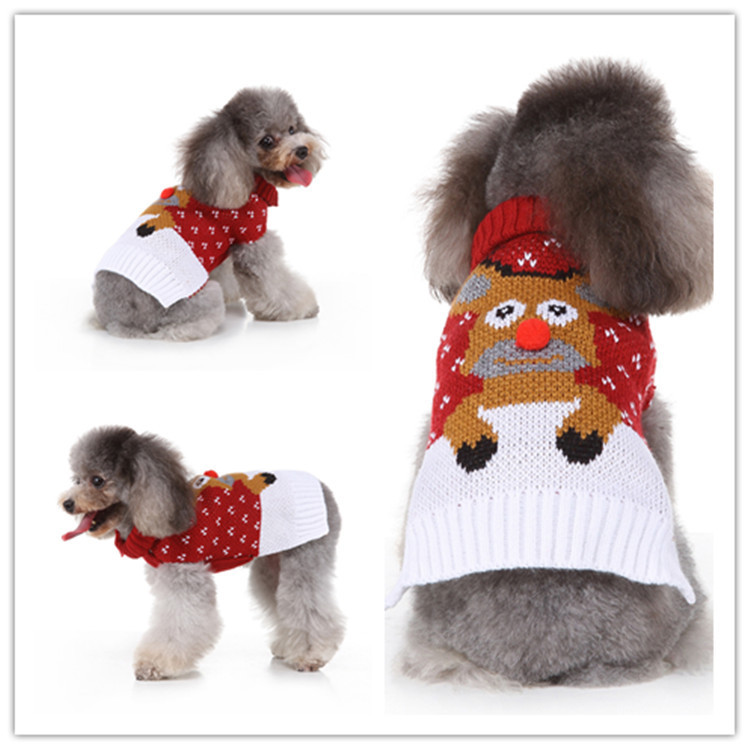 Suéter de punto de primavera para Yorkshire Terrier o Shiba Inu, ropa resistente al viento para mascotas, atuendo informal sencillo para perros._voghion.com