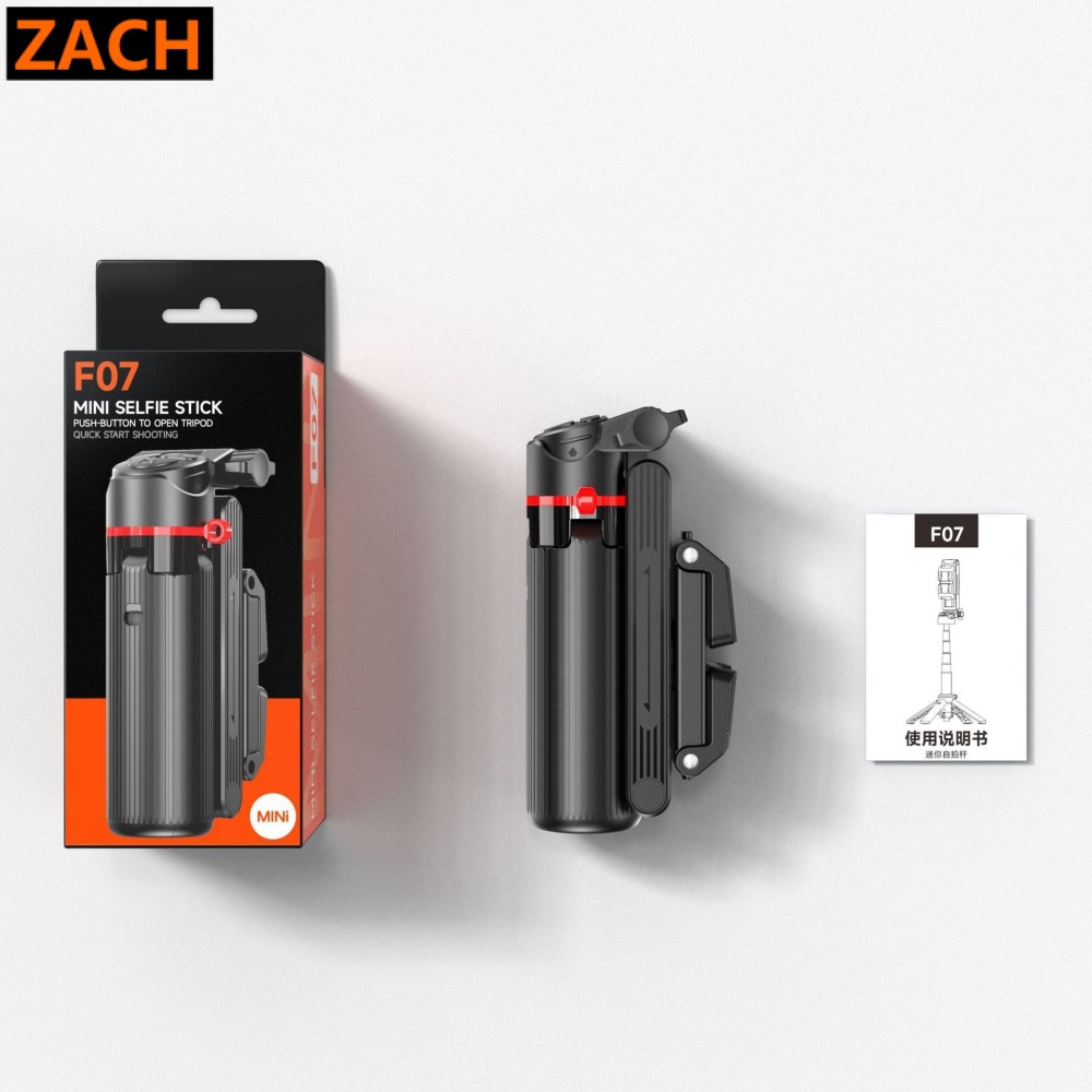 ZACH Zoom Kontrol Uzaktan Kumandalu Selfie Çubuğu Teleskopik Mini El Tipi MagSafe Manyetik Yardımcı Çekici Düğme Açılır Standı