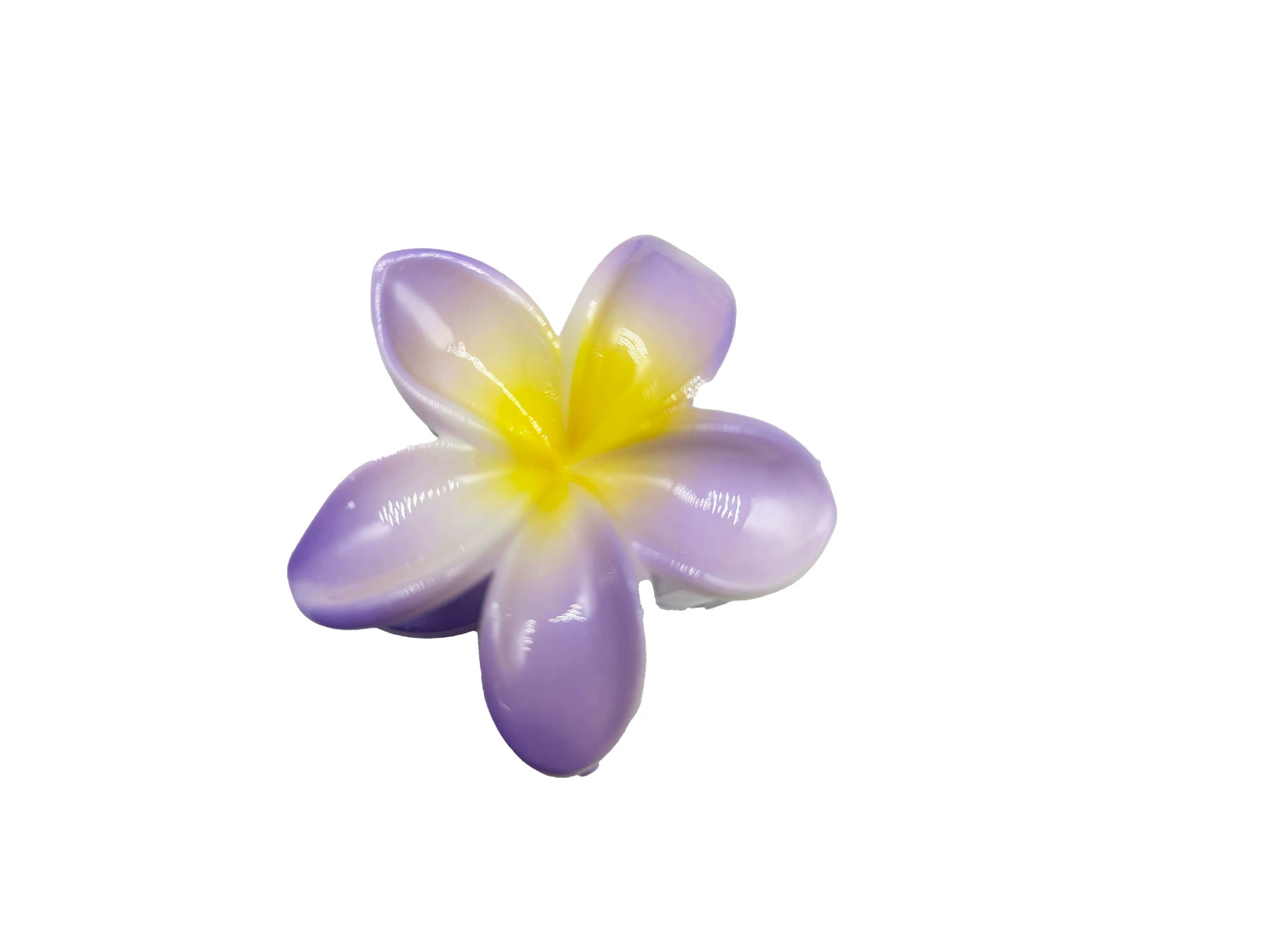 Заколка для волос «плюмерия», европейский стиль, 4–8 см, лёгкая 0,03 кг