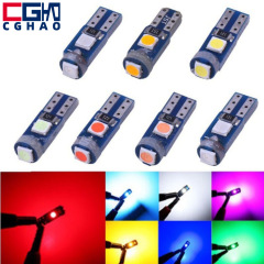 汽车LED高亮仪表灯T5 3030 3SMD指示灯 仪表灯 中控灯 高亮显示灯
