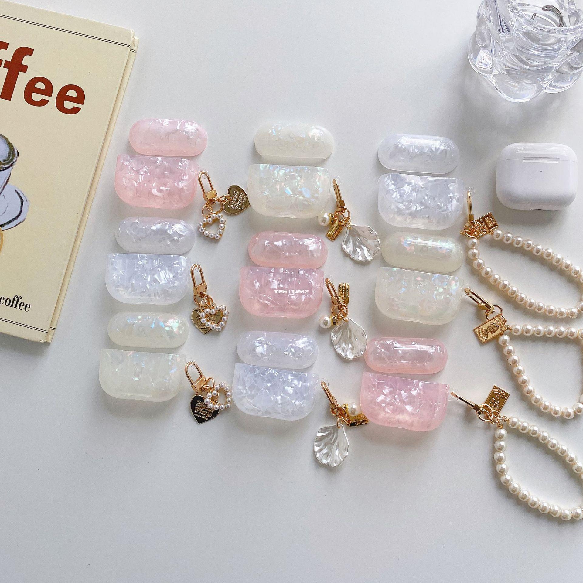 2022 Apple New Third Generation Headset Protective Cover Shell Pattern for airpods 4 case Soft Belt Hanging Chain pro2