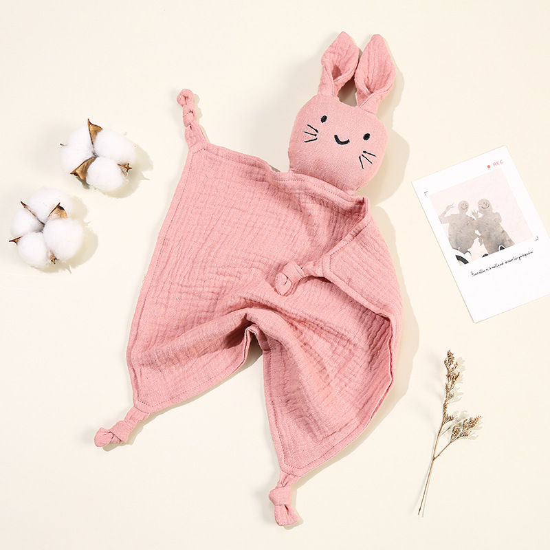 Cute Animal Double-layer Cotton Gauze Baby Accessories display picture 10
