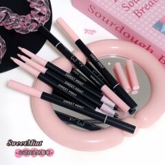 SWEETMINT心双頭臥蚕ペンハイライト両用双頭アイライナー防水色落ちしにくい