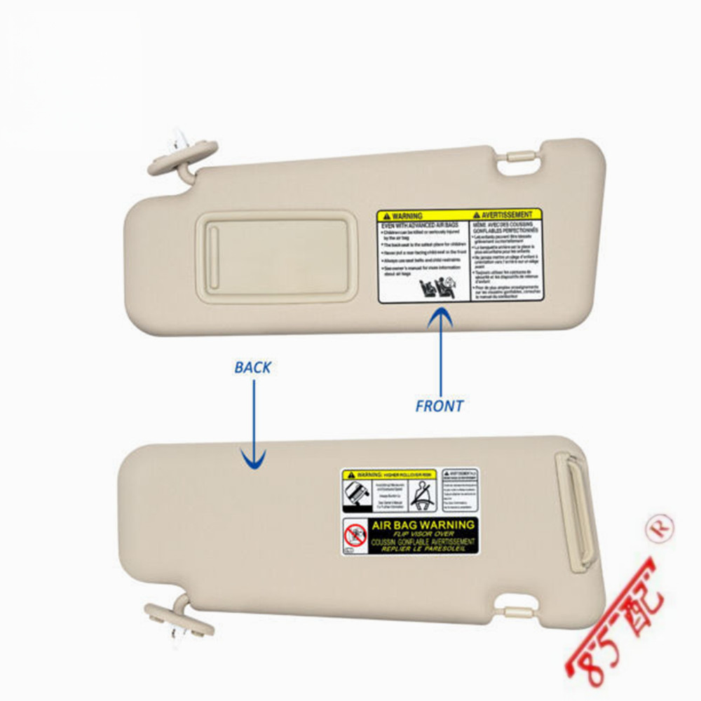Sun Visor 74320-48500-E0 7432048500B0 Suitable for Toyota Highlander 2010-2013