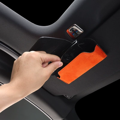 visor storage car hanging | Car Glasses Clip/Bill Clip