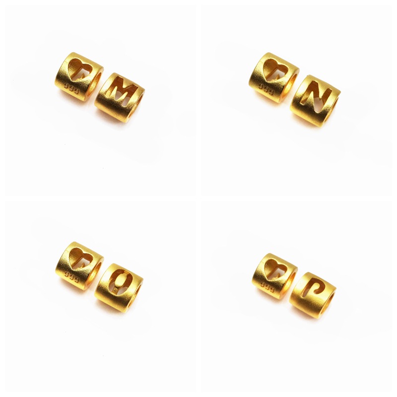 1 Piece 6 * 7mm Hole 3.5 * 4mm Copper Letter Spacer Bars display picture 8