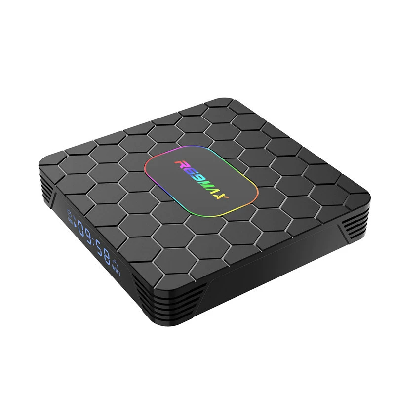 R69 MAX ТВ-приставка rk3528 Android 14 4ГБ/32ГБ Dual Wi‑Fi Bluetooth HD Android TVBOX