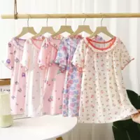 Tencel, летнее модное освежающее платье для маленьких девочек, детское повседневное платье принцессы с цветочным принтом, тонкий стиль для малышей