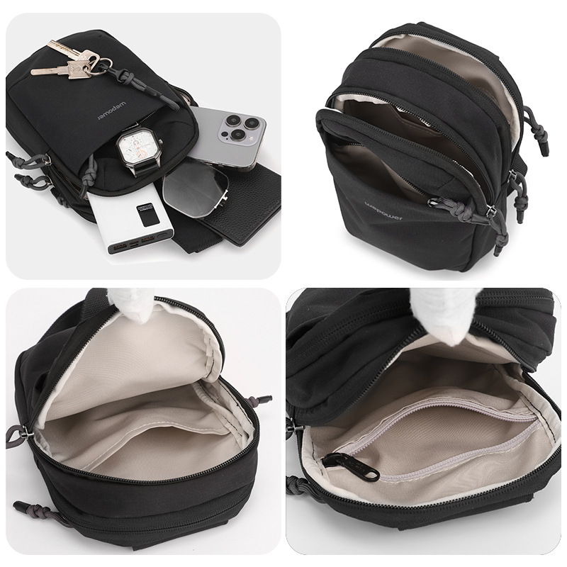 WEPOWER nuevo estilo de moda para hombres y mujeres ocio viaje bolso de pecho de viaje de bicicleta deportiva bolso de pecho