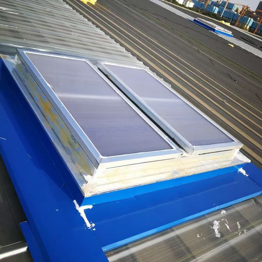 一字型电动式排烟天窗7.