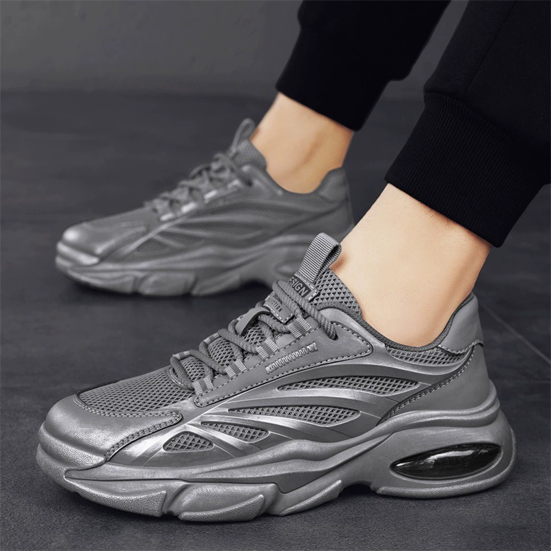 Breathable trend footwear, sports work sports shoes for leisure, autumn