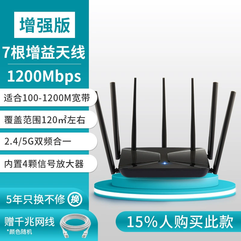 5G двойной частоты гигабитный WiFi беспроводной маршрутизатор для дома высокоскоростной охват всего дома, студенческое общежитие, маленькие и средние помещения, беспроводной