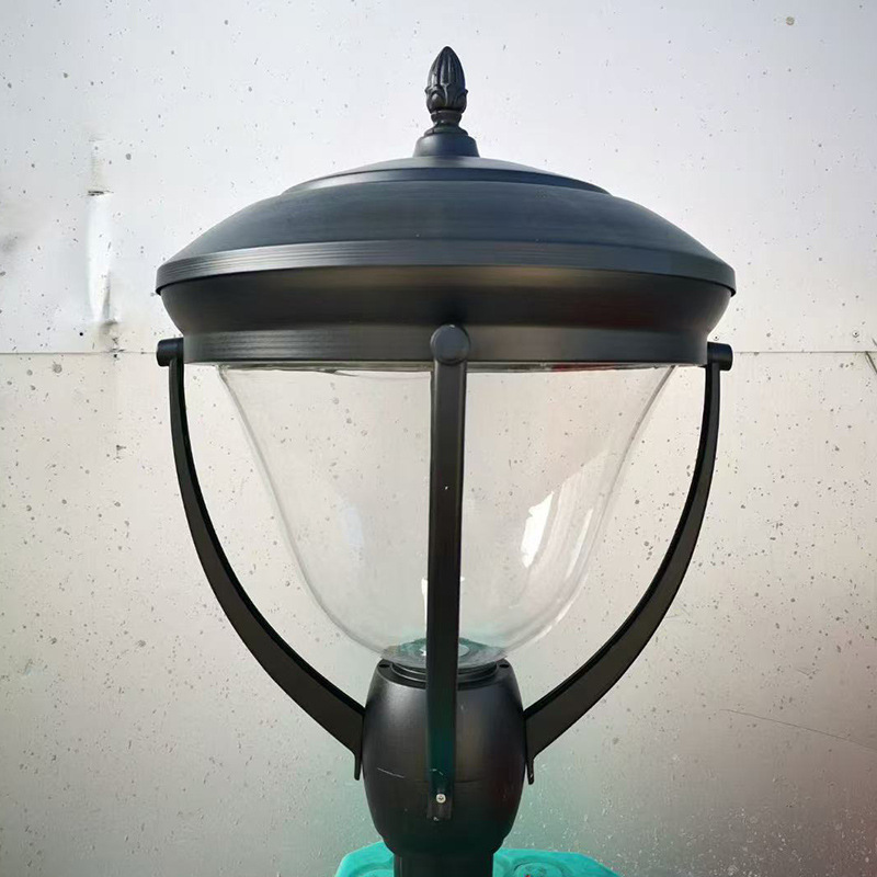 Venta al por mayor de pantallas para lámparas LED de jardín, cabezales de lámparas solares para jardín, cabezales de farolas, luces de calle para paisajismo de villas, parques y jardines comunitarios. image 72
