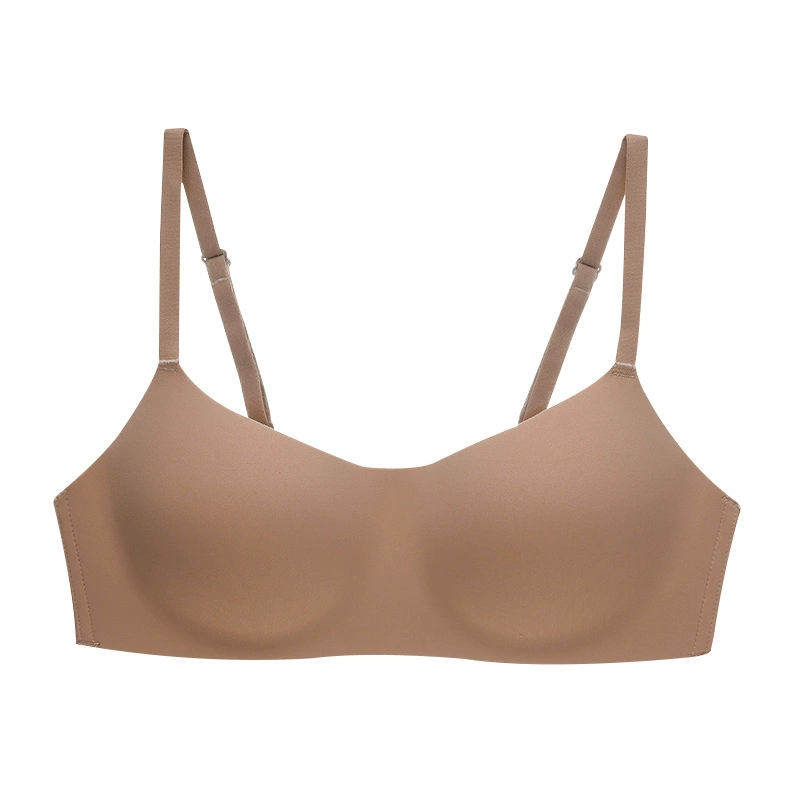 Underwear, push up bra, supporting breathable thin autumn wireless bra