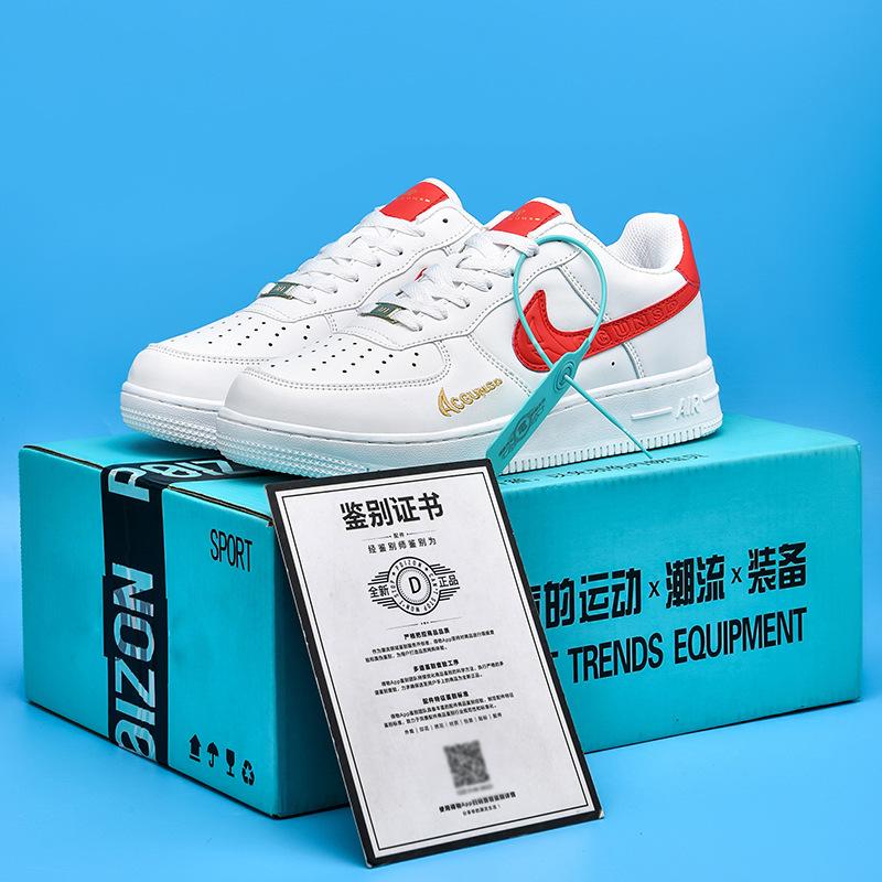 Putian Shoes Air Force White Shoes No. 1 Low-Top Shoes Women's Shoes Couple Casual Sports Sneakers Youth Trendy Men's Shoes