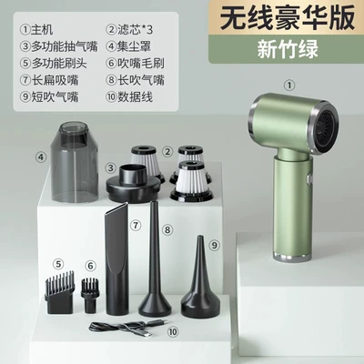and Suction All in One, Tozsoranlar - new-bamboo-green-wireless-luxury-model-3-filter-elements