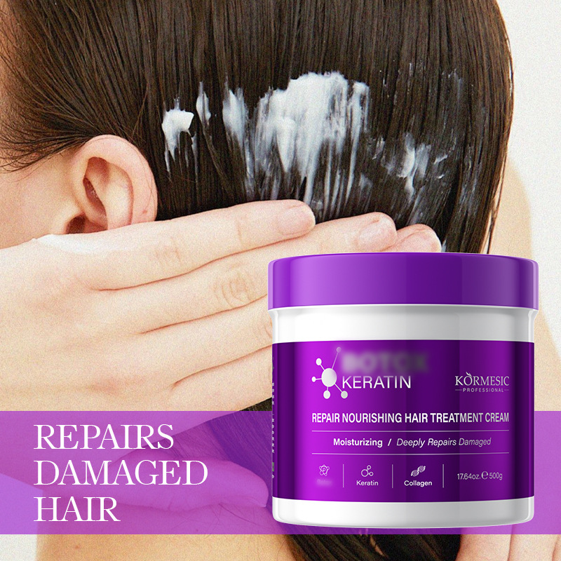 Acondicionador de Cabello con Keratina KORMESIC, Cuidado del Cabello, Fabricante de Comercio Exterior Transfronterizo, Venta al por Mayor