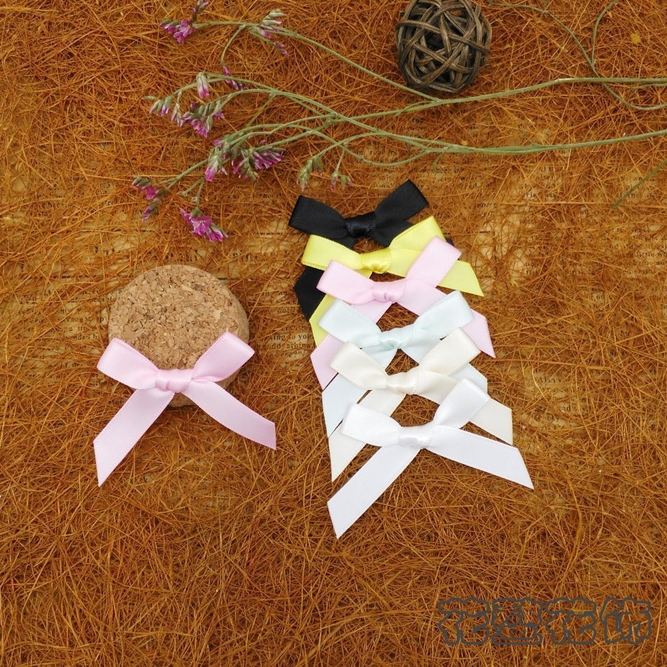 装饰花仔小花丝带喜糖盒礼品缎带内衣蝴蝶结女童绸带服装辅料