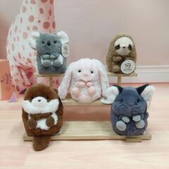 原点绒创崽崽系列动物毛绒玩具掌中宝公仔小兔布娃娃礼物儿童玩具