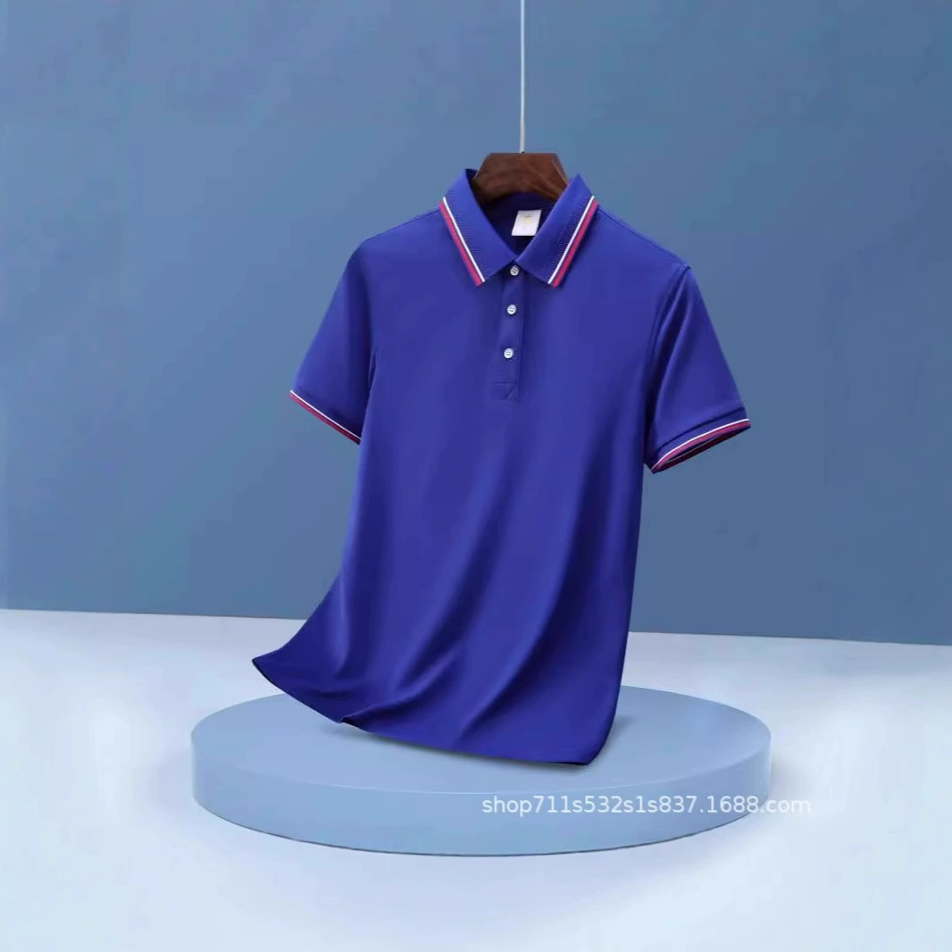 Рубашка поло с вышивкой на заказ с логотипом групповой конференции