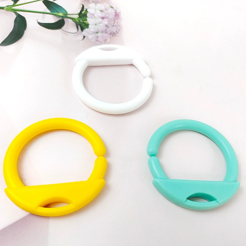 Round multicoloured rubber rings, toy with accessories, wholesale