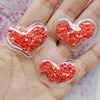 Transparent nail sequins PVC with bow, children's hair accessory