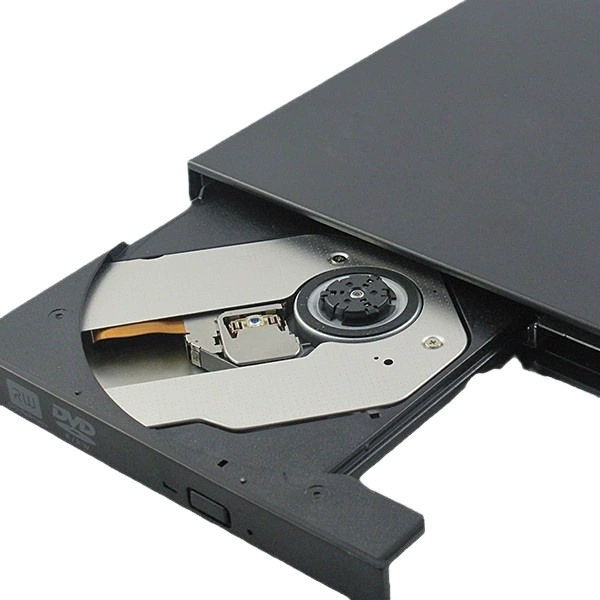 Внешний USB DVD-привод, портативный оптический DVD±RW рекордер, лоток USB 2.0, 8× DVD / 24× CD