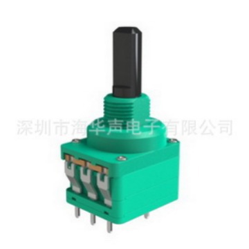 厂家供应R17mm系列功率电位器，调光电位器，旋转开关电位器