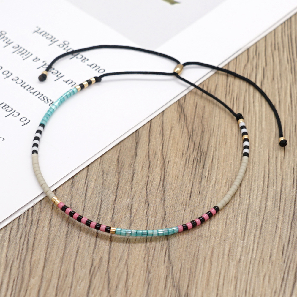 Estilo Simple Vistoso Vidrio Venta Al Por Mayor Pulsera display picture 4