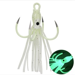 Octopus, Hairtail, Glowing, Four-armed Hook, Four-claw Hook, Iron Plate Lure Anchor Hook, Octopus Squid Hook, Boat Fishing, No Barbed