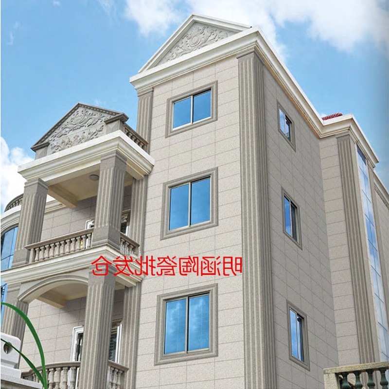 罗马柱外墙砖,罗马柱贴瓷砖效果图,罗马柱线条外墙装饰(第7页)_大山谷图库