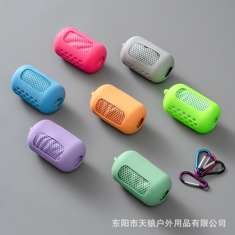 夏の氷糸冷感スポーツタオル屋外フィットネス氷タオル吸汗冷却シリコンカバータオルスポット卸売り|undefined