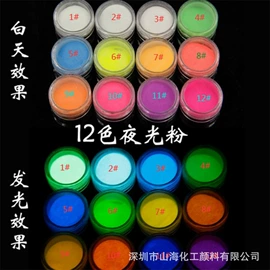 珠光粉;金属粉、浆;荧光颜料