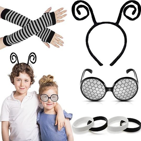 Fly cos dibujos animados carnaval fiesta animal tocado diadema gafas opresleeve ropa