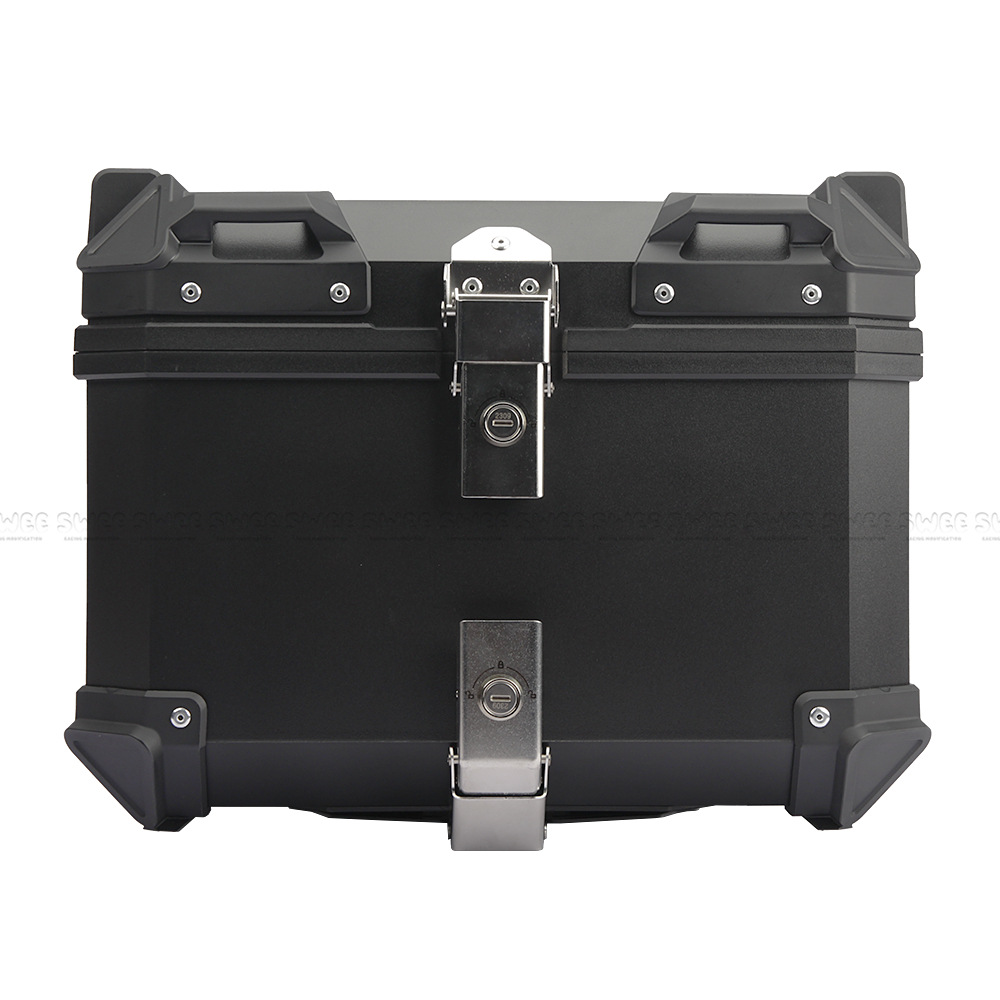 45L flat plastic quick release motorcycle trunk trunk non-aluminum alloy battery electric car storage box
