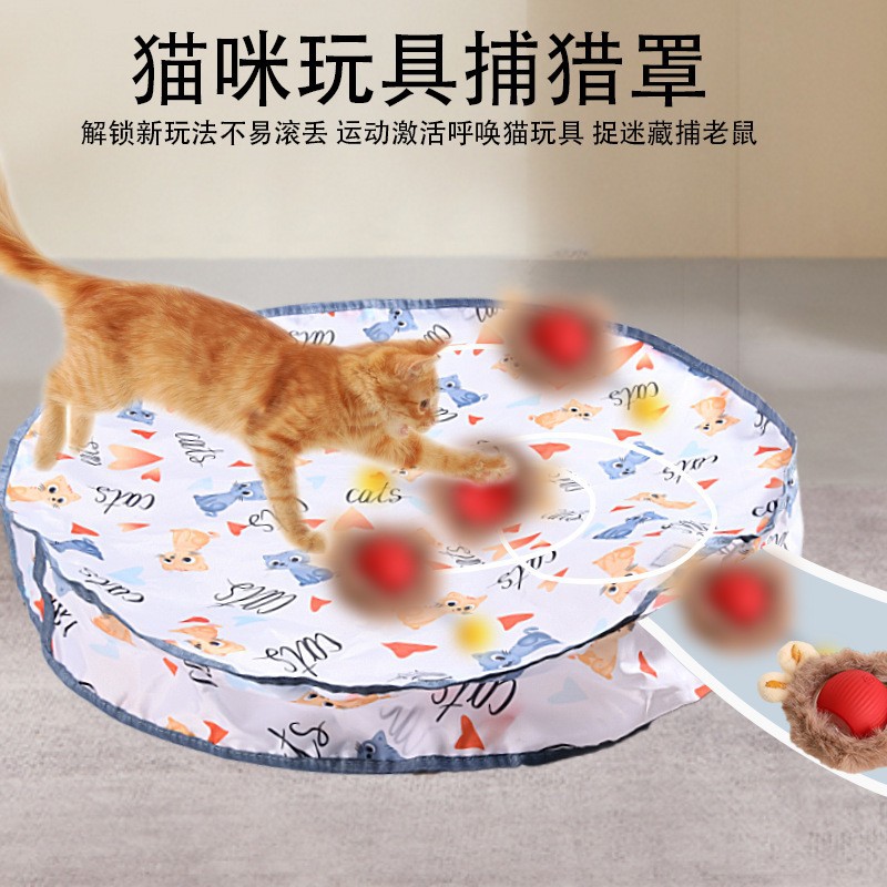 국경 신제품 사냥 커버 고양이 더블 레이어 사냥 커버 자기 즐거움 릴리프 숨어 커버 애완 동물 장난감 공