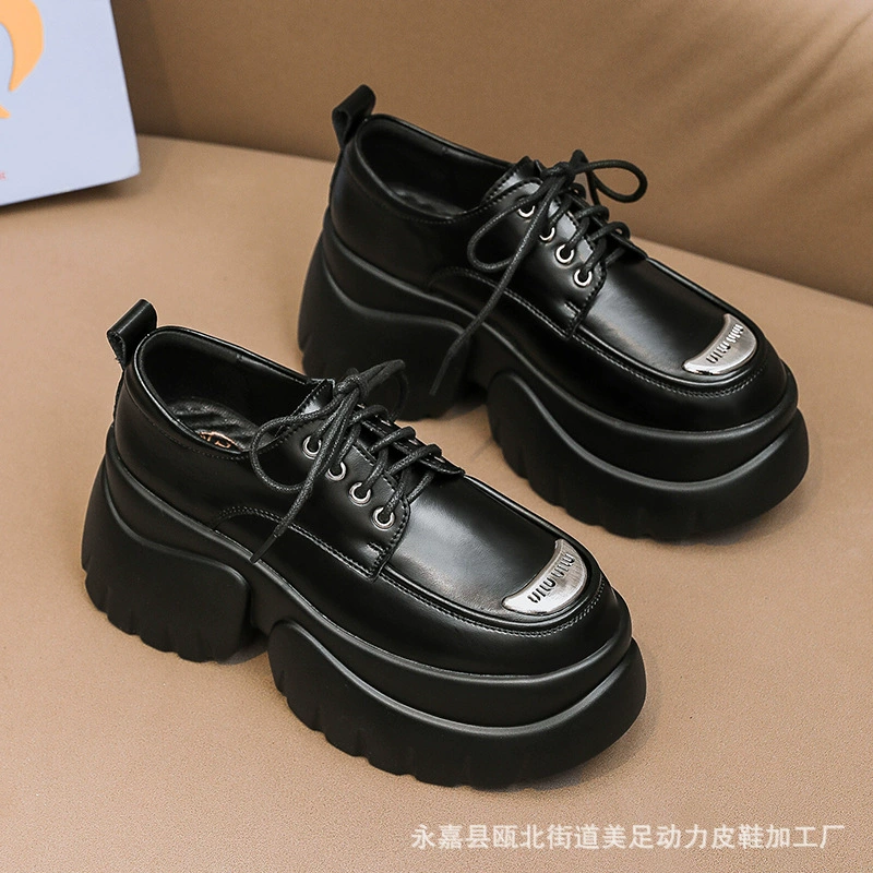 Универсальные лоферы美足动力? Пере: Universal loafers English style, British style, genuine leather, 2023