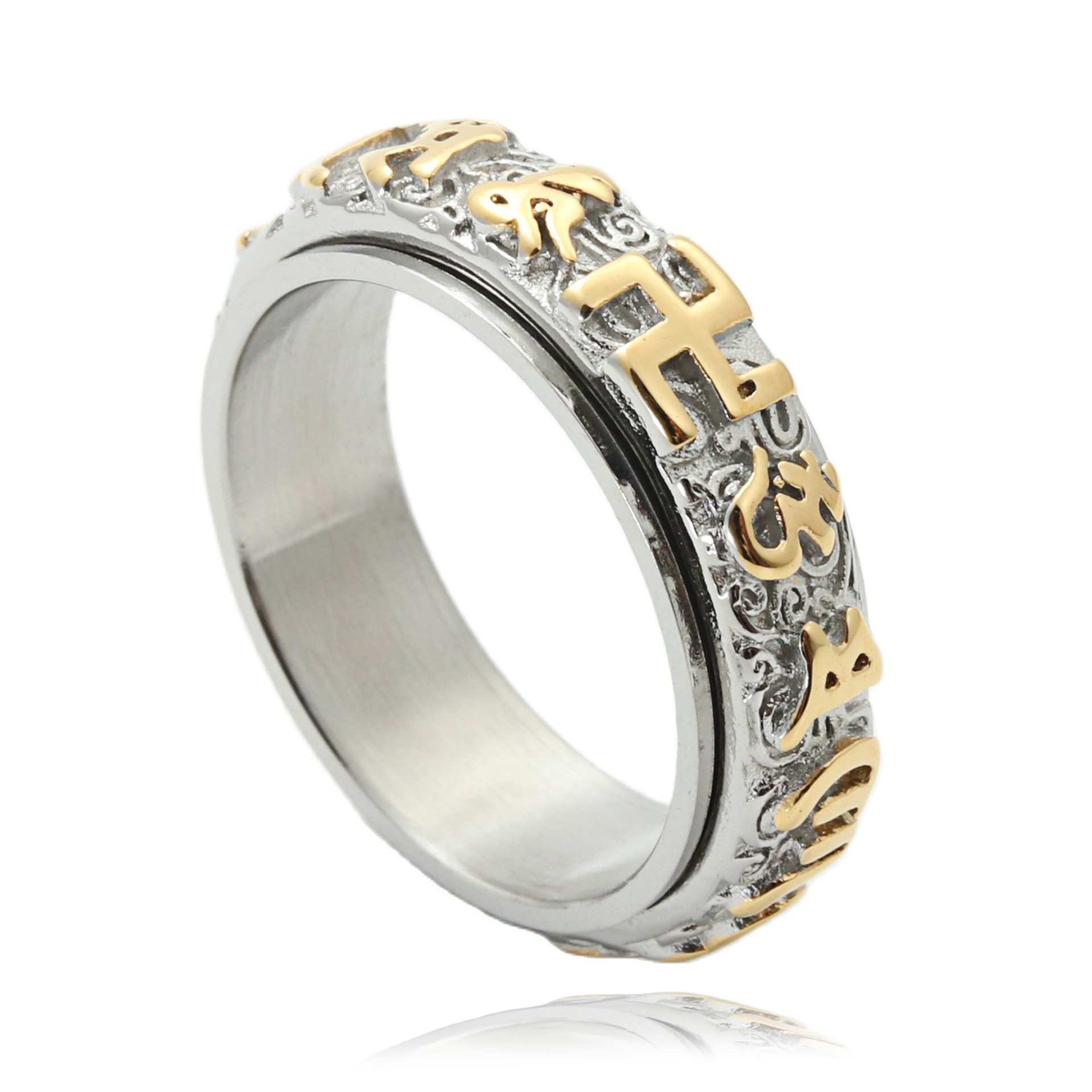 Retro ring stainless steel
