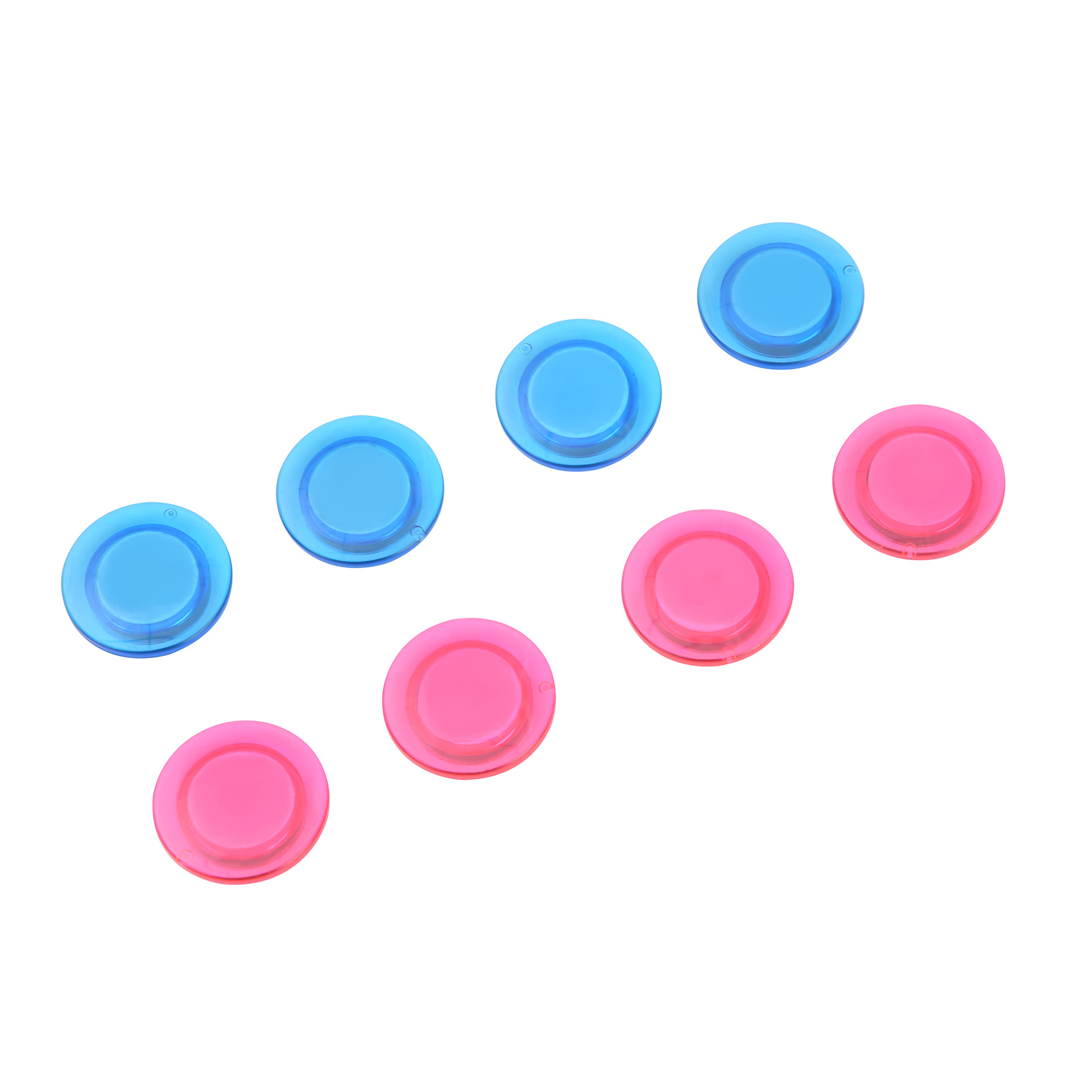 新款双面彩色黑板磁吸钉学校办公圆形磁吸扣平面白板吸铁石黑板贴