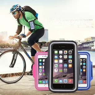 Sports running mobile phone arm bag touch screen arm bag fitness marathon mobile phone arm band men's and women's wrist bag manufacturers in stock