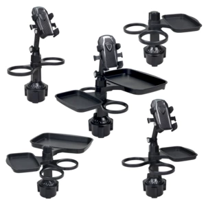 Car-mounted multifunctional cup holder, dining tray, portable small table for baseball fields, cup holder, simple tray for movie theaters